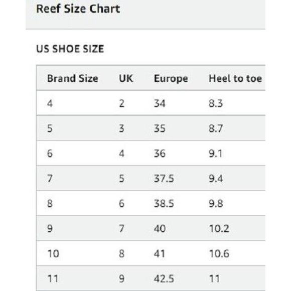 Reef Flip flops Reef Sandbar - Cloud - Cushion - Size 10 - Picture 6 of 6